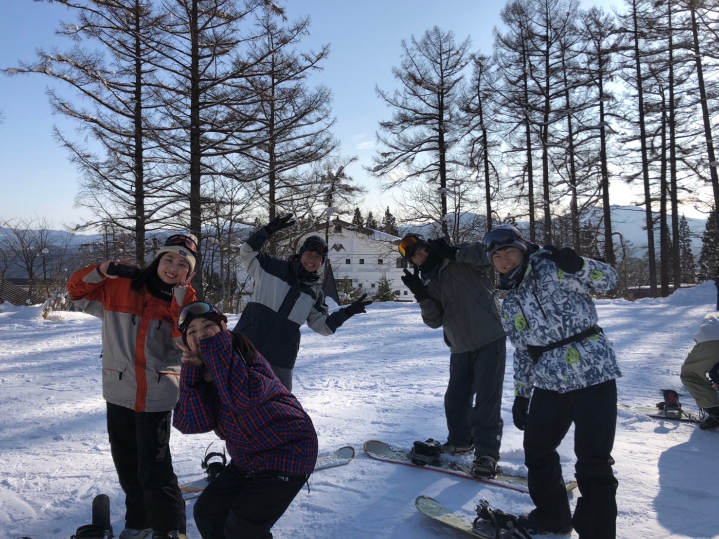 スキー・スノボ合宿